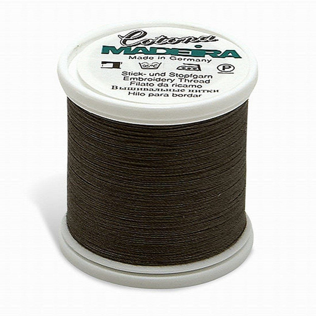 COTONA NO. 30 DARK GRAY MADEIRA THREAD 220YD/200M