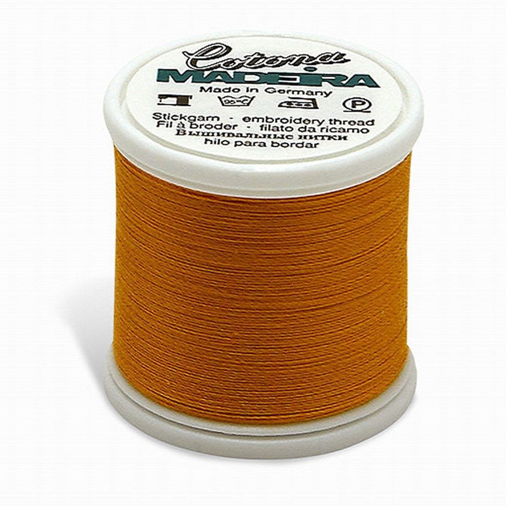 COTONA NO. 30 ORANGE SUNRISE MADEIRA THREAD 220YD/200M