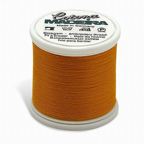 COTONA NO. 30 ORANGE SUNRISE MADEIRA THREAD 220YD/200M