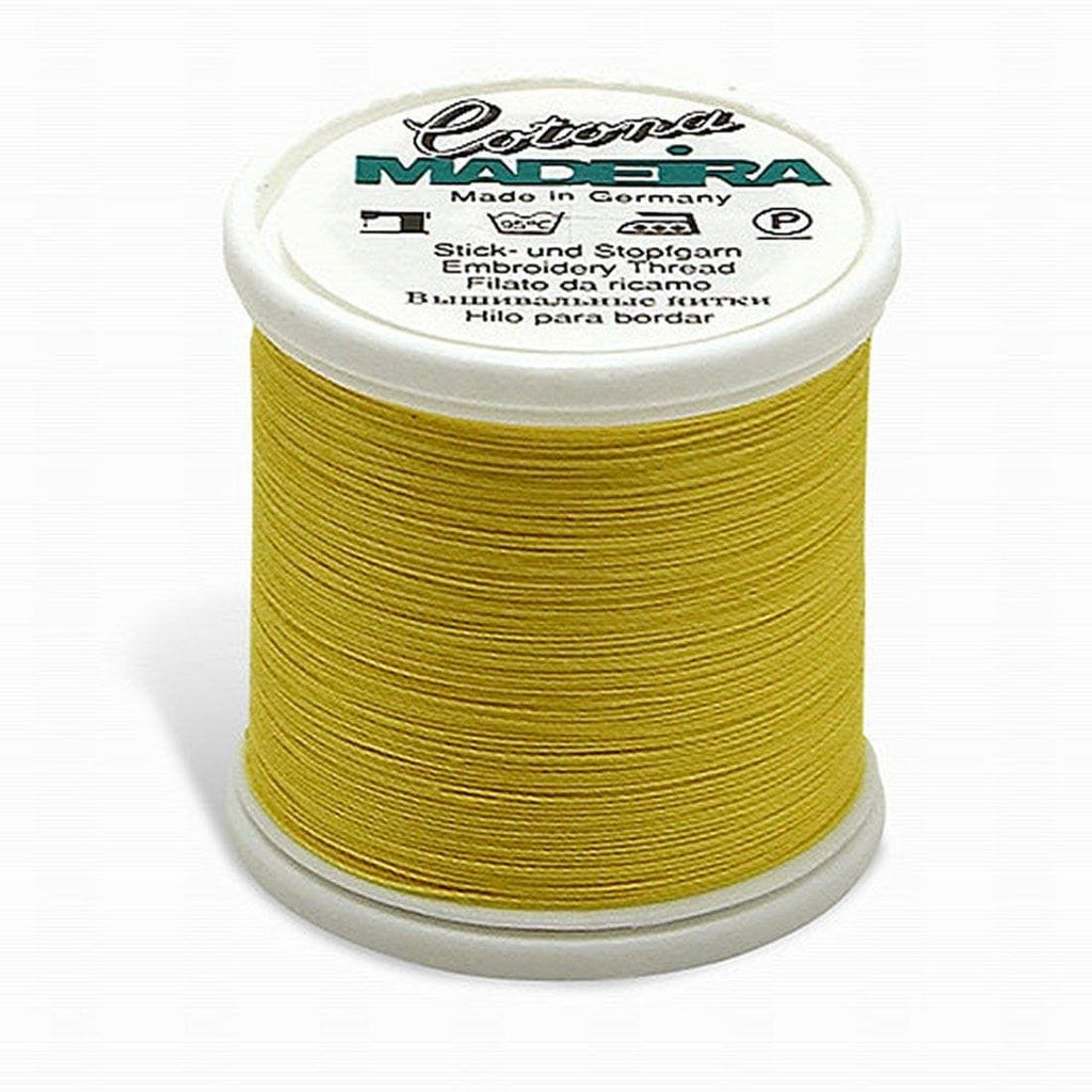 COTONA NO. 30 MIMOSA YELLOW MADEIRA THREAD 220YD/200M