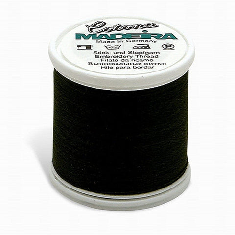 COTONA NO. 30 DARK PINE GREEN MADEIRA THREAD 220YD/200M