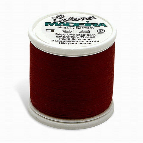 COTONA NO. 30 BURGUNDY 220YD/200M MADEIRA THREAD - 220YD/200M