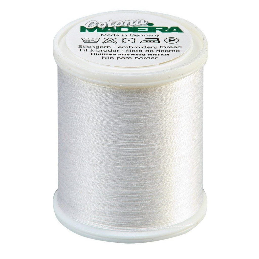 COTONA 50 WHITE 1100 YD MADEIRA QUILTING THREAD