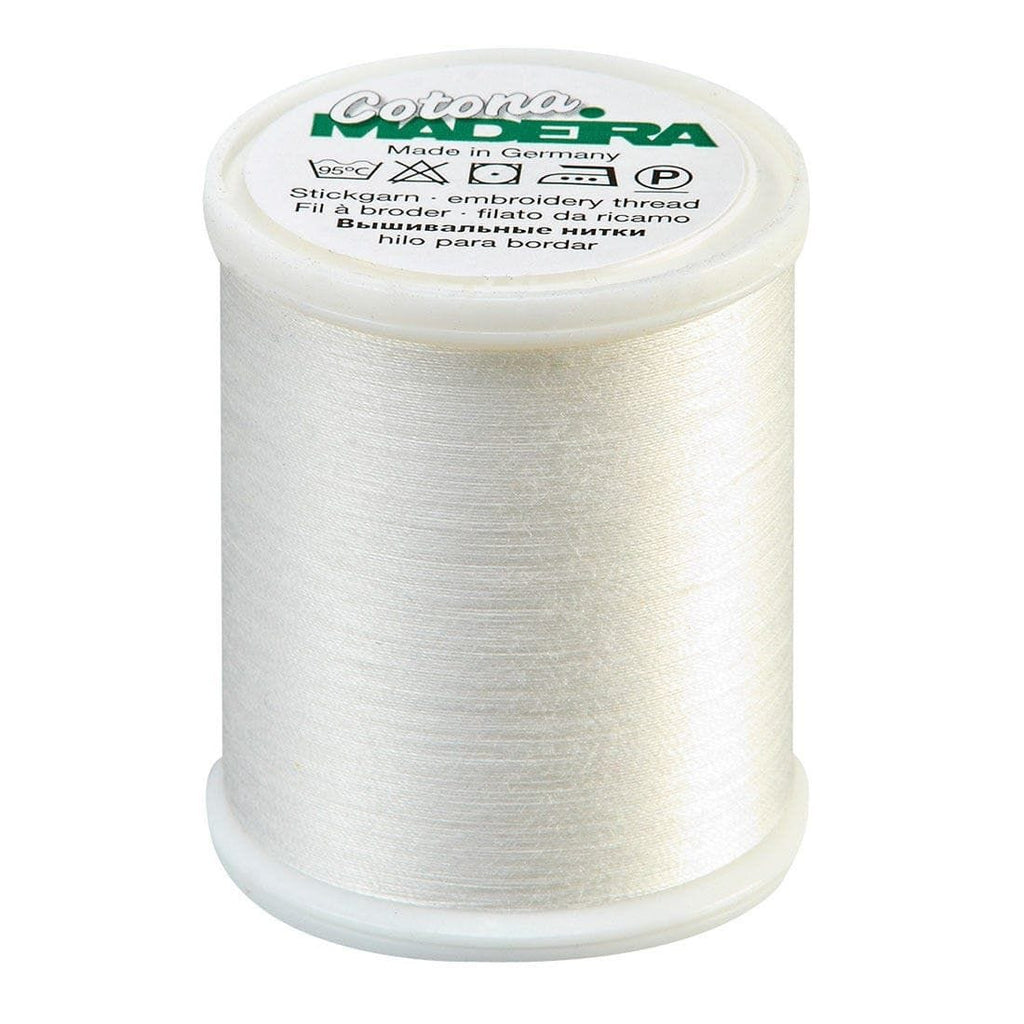 COTONA 50 ANTIQUE WHITE 1100YD MADEIRA QUILTING THREAD