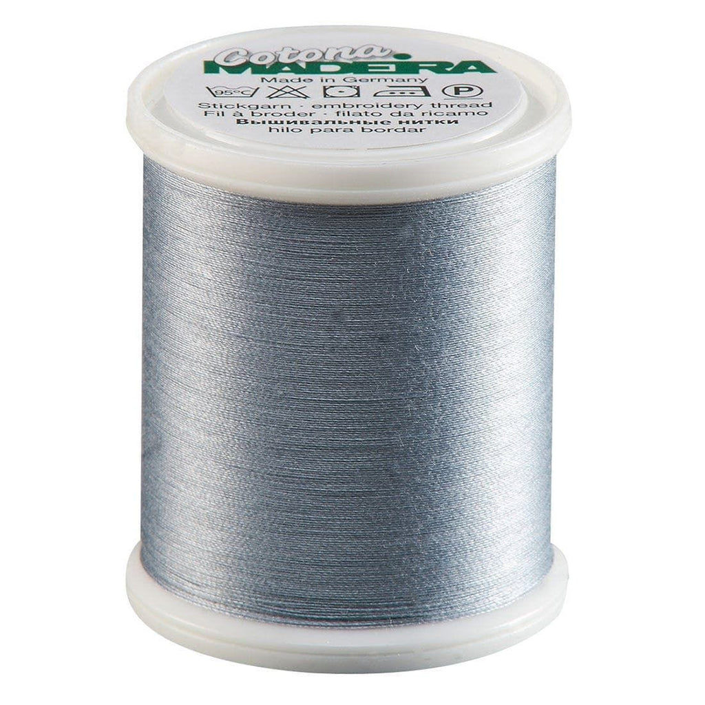 COTONA 50 MEDIUM GRAY 1100 YD MADEIRA QUILTING THREAD