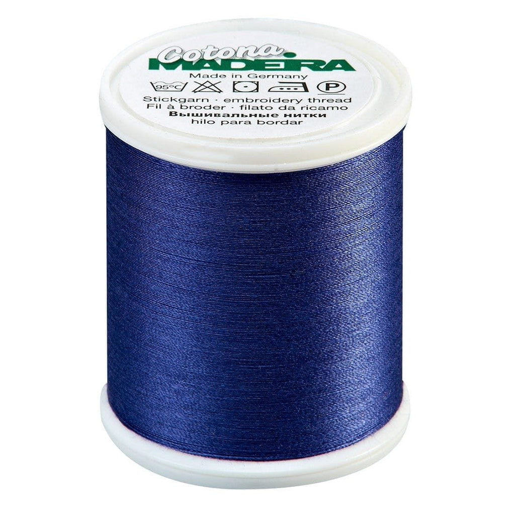 COTONA 50 DUSTY NAVY 1100 YD MADEIRA QUILTING THREAD