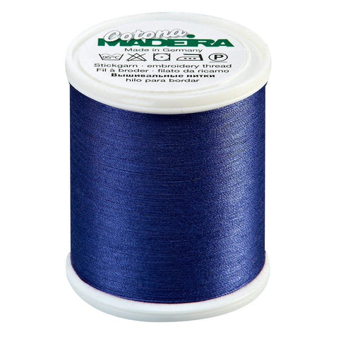 COTONA 50 DUSTY NAVY 1100 YD MADEIRA QUILTING THREAD