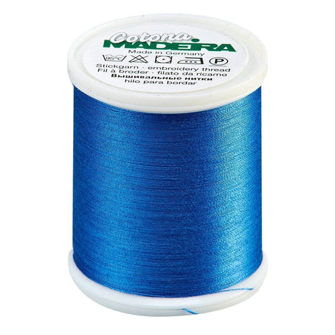 COTONA 50 BLUE 1100 YD MADEIRA QUILTING THREAD
