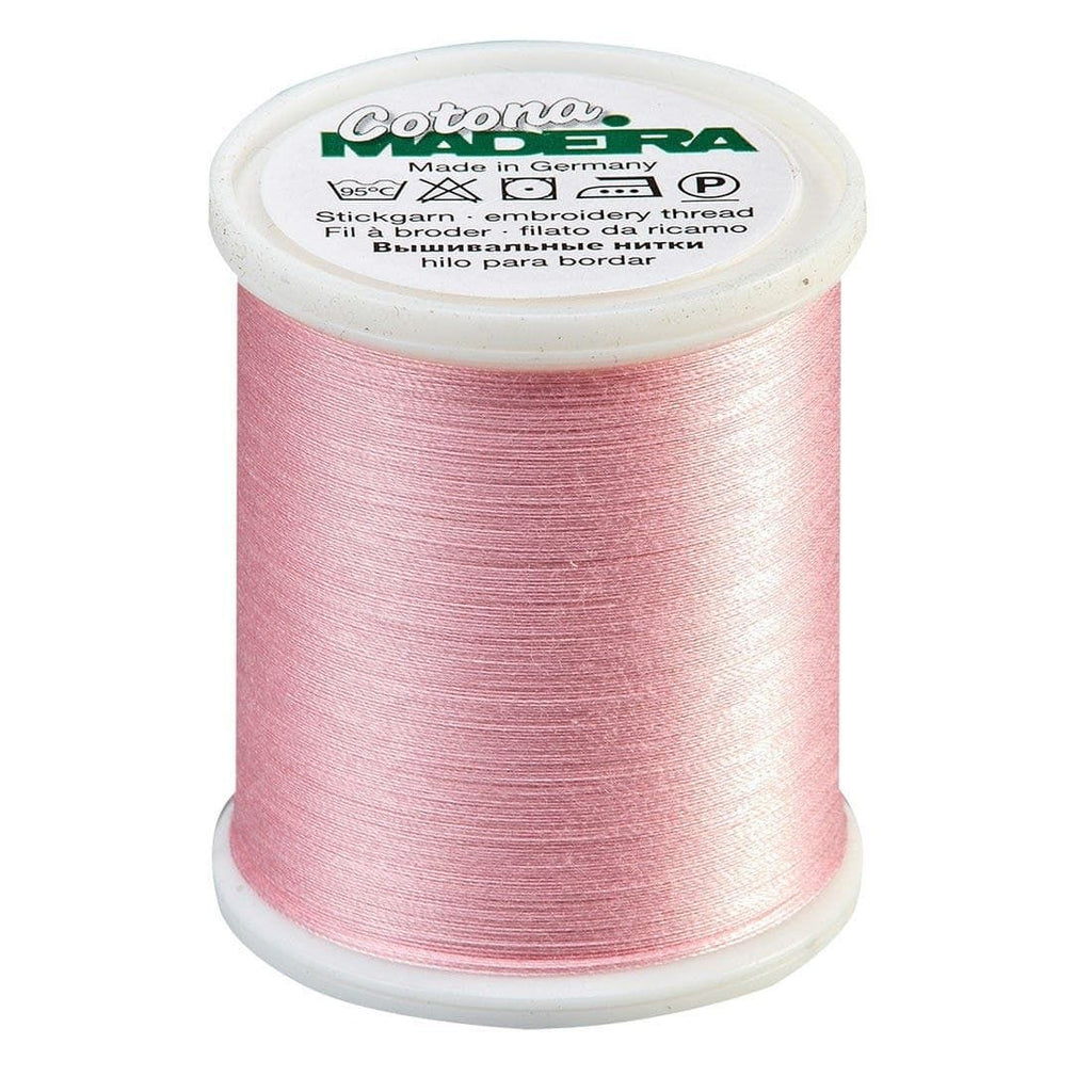 COTONA 50 SALMON PINK 1100 YD MADEIRA QUILTING THREAD