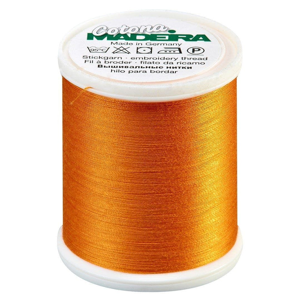 COTONA 50 PUMPKIN 1100 YD MADEIRA QUILTING THREAD