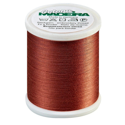 COTONA 50 LT CHOCOLATE BROWN 1100 YD MADEIRA QUILTING THREAD