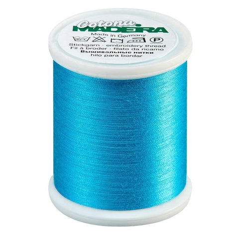 COTONA 50 TURQUOISE 1100 YD MADEIRA QUILTING THREAD