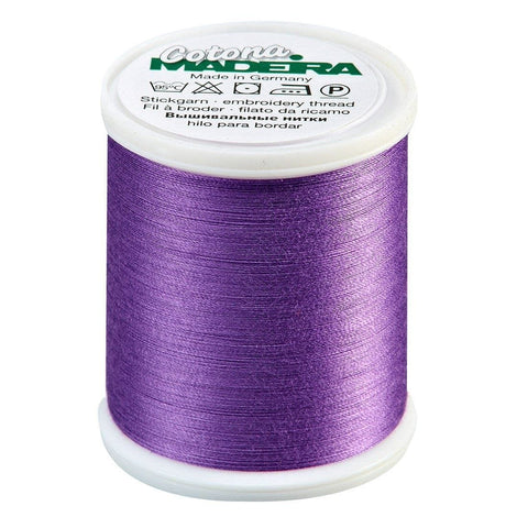 COTONA 50 GRAPE 1100 YD MADEIRA QUILTING THREAD