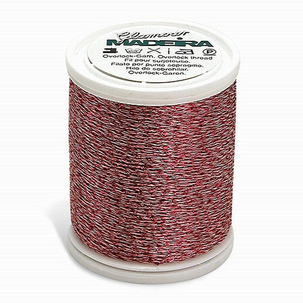 GLAMOUR NO. 8 110YD/100M MADEIRA THREAD PINK/WHITE