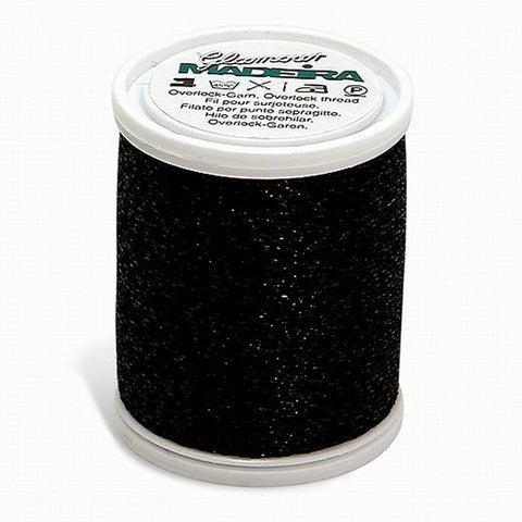 GLAMOUR NO. 8 DARK PURPLE/BLK MADEIRA THREAD 110YD/100M