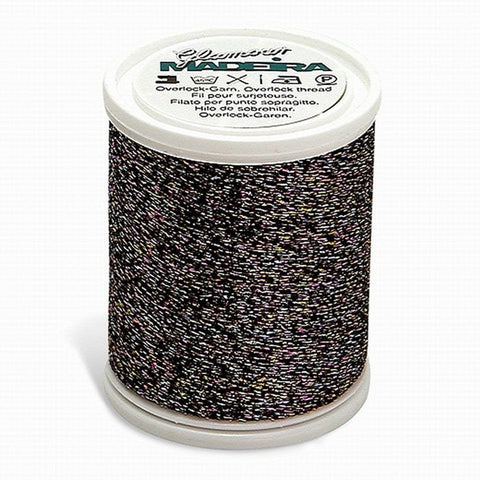 GLAMOUR NO. 8 PINK/SILVER/BLACK/BLUE MADEIRA THREAD 110YD/100M
