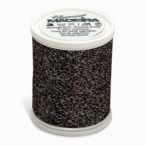 GLAMOUR NO. 8 GREEN/PURP/COP/BLACK MADEIRA THREAD 110YD/100M