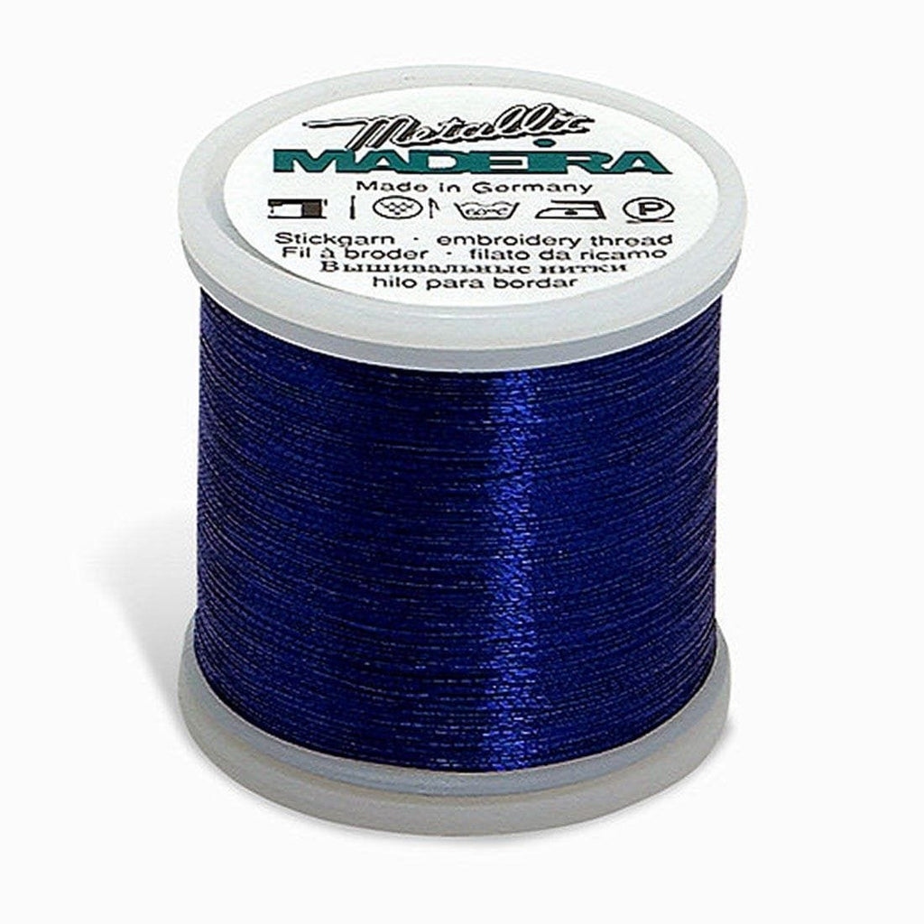 METALLIC NO. 40 SMOOTH ROYAL BLUE 220YD/200M MADEIRA THREAD 220YD/200M