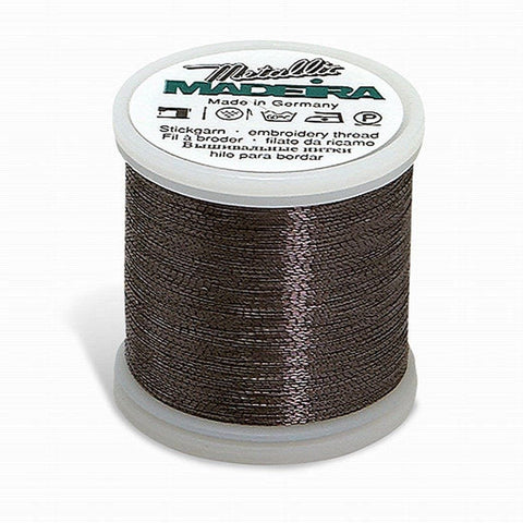 METALLIC NO. 40 SMOOTH STEEL 220YD/200M MADEIRA THREAD 220YD/200M