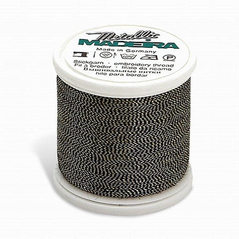 METALLIC NO. 40 GOLD/BLACK 220YD/200MM MADEIRA THREAD 220YD/200M