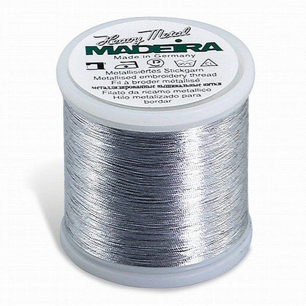 HEAVY METAL NO. 30 DARK SILVER MADEIRA THREAD 220YD 200M