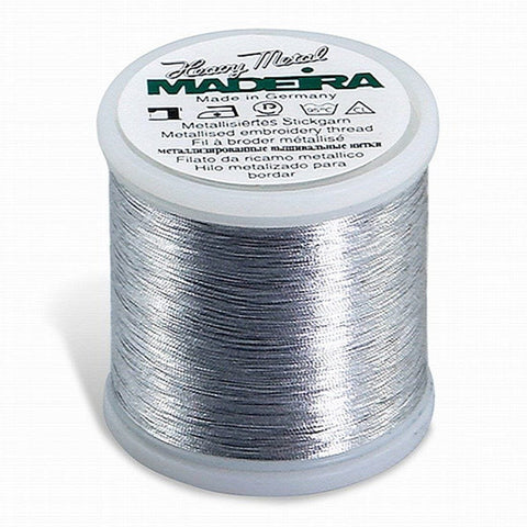 HEAVY METAL NO. 30 DARK SILVER MADEIRA THREAD 220YD 200M