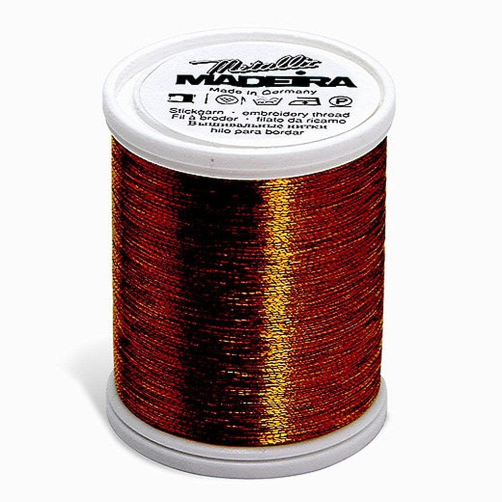 METALLIC NO. 40 MINE GOLD 8 MADEIRA THREAD 1100YD/1000M