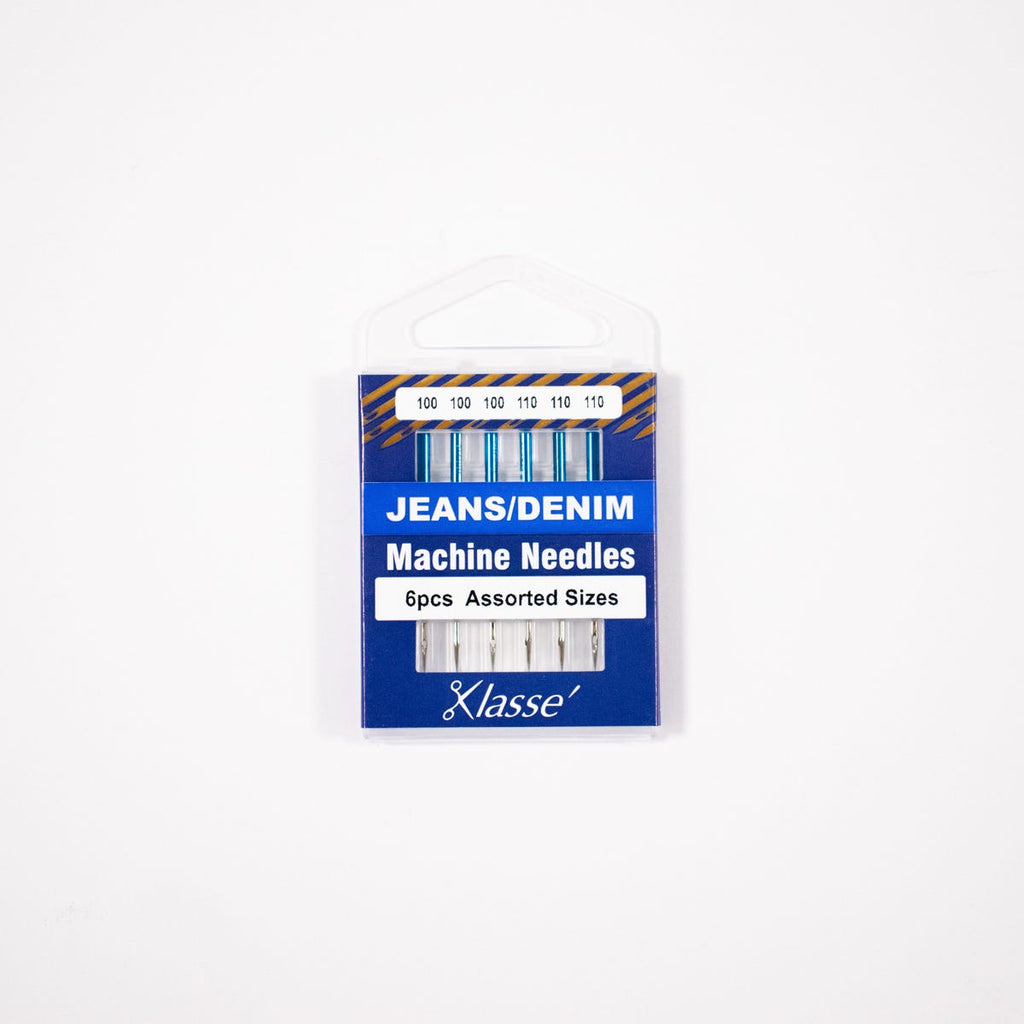 Klasse Jeans Needle Asst (X3 Ea) 100/16, 110/18, Bundle Of 5