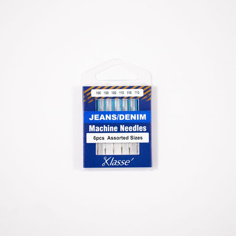 Klasse Jeans Needle Asst (X3 Ea) 100/16, 110/18, Bundle Of 5