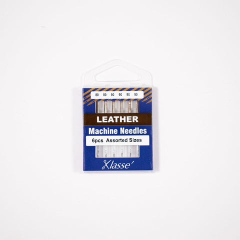 Klasse Leather Needle Asst 80/12 (X2), 90/14 (X4), Bundle Of 5