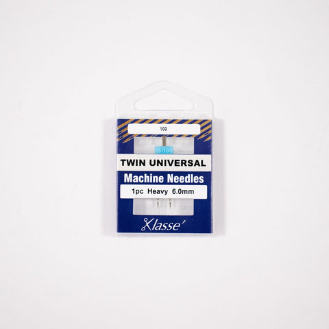 Klasse Twin Universal 6.0mm/100, 1 Needle, Bundle Of 5