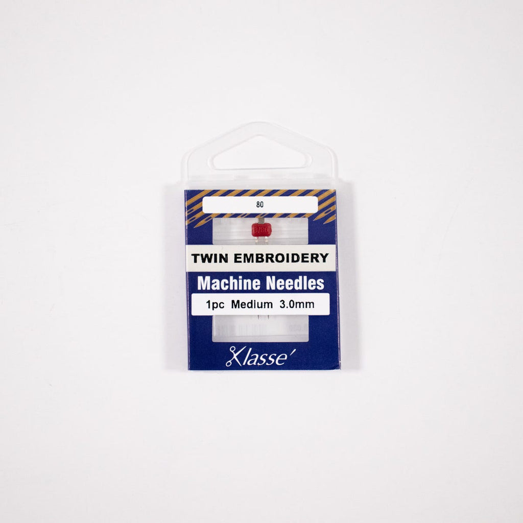 Klasse Twin Embroidery3.0mm/75, 1 Needle, Bundle Of 5