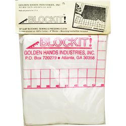 SEWING & PRSSSING CLOTH BLOCKI