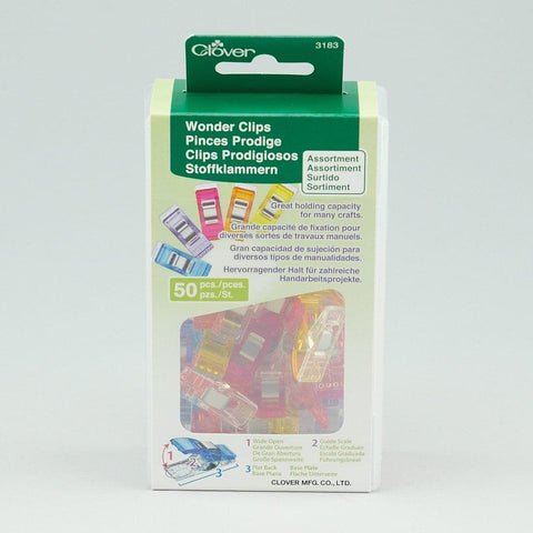 ASSORTED WONDER CLIPS 50 PK MULTI COLOR WONDER CLIPS