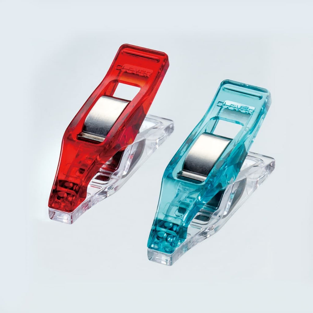 CLOVER MINI WONDER CLIPS RED & BLUE 20 PCS