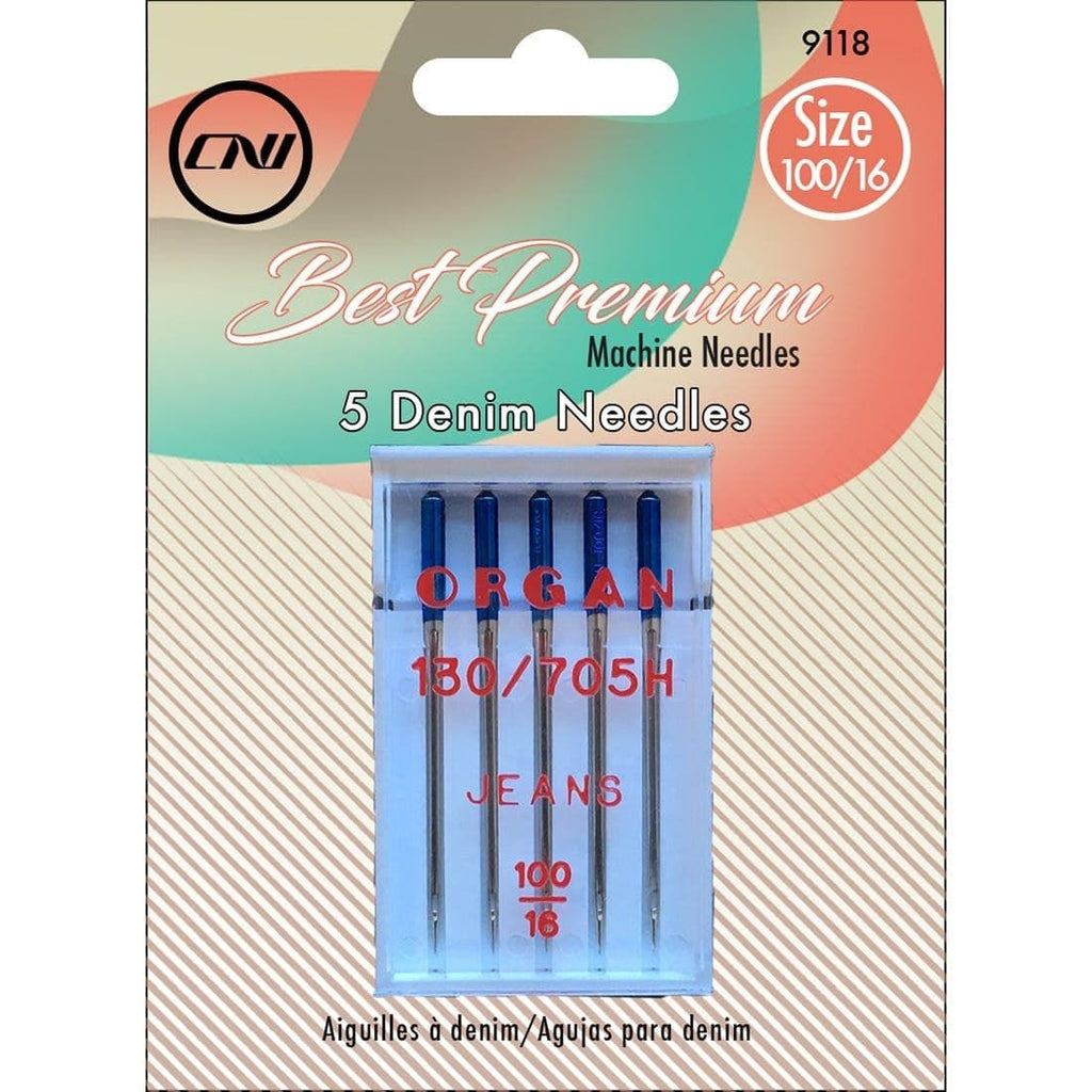 Best Premium Machine Needles Denim Size 100/16