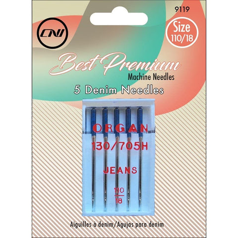 Best Premium Machine Needles Denim Size 100/18