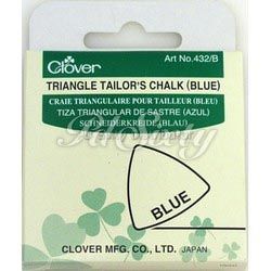 TRIANGLE TAILOR'S CHALK, BLUE
