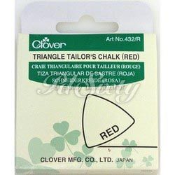 TRIANGLE TAILOR'S CHALK, RED