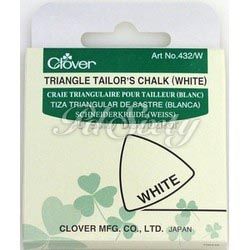 TRIANGLE TAILOR'S CHALK, WHITE