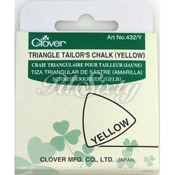 TRIANGLE TAILOR'S CHALK, YELLO