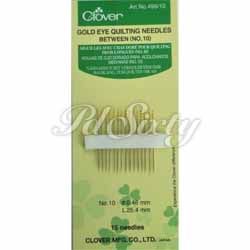 GOLD EYE QUILTING NEEDLES #10