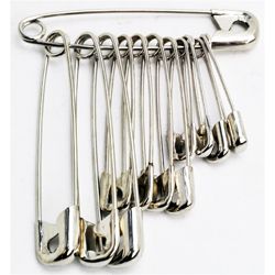 SAFETY PINS BUNCH (Set 12)