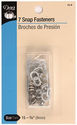 SNAP FASTENERS (7 CT)