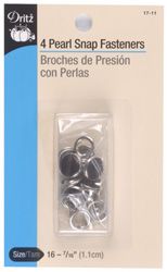 PEARL SNAP FASTENERS (4 CT)