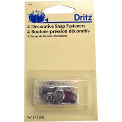 DECORATIVE SNAP FASTENERS ( 4