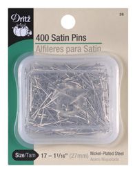 SATIN PINS (400 CT)