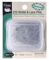 BRIDAL & LACE PINS (225 CT)