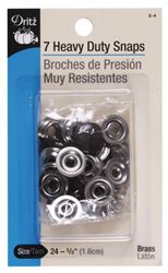 HEAVY DUTY SNAPS  (7 CT)