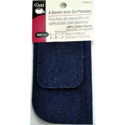 DENIM IRON-ON  PATCHES